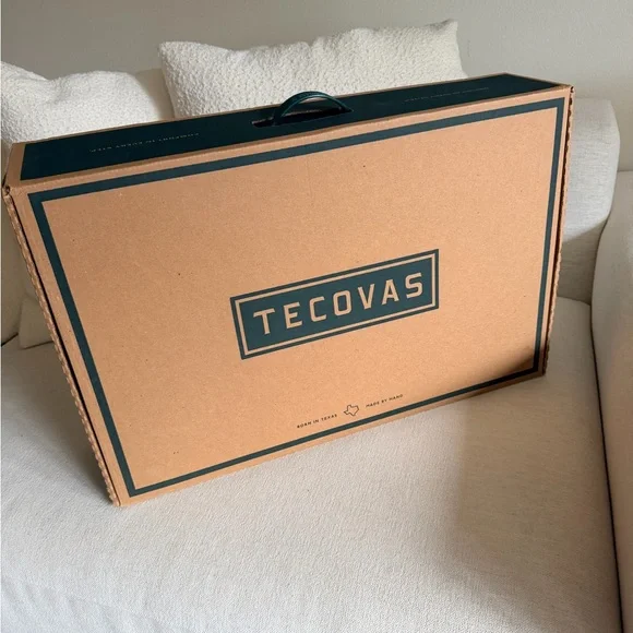 Tecovas Red Leather Heeled Boots - Picture 6 of 7